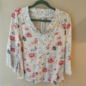 Tribal Jeans floral top.  Size medium.  Perfect condition.